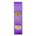 2"x8" Participant Stock Event Ribbons (TRACK) Carded